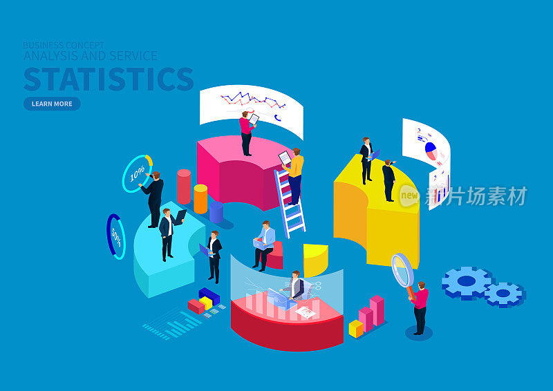Chart data statistics and data analysis services
